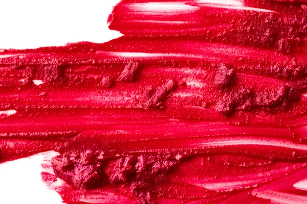Textur von rosa Lippenstift — Stockfoto