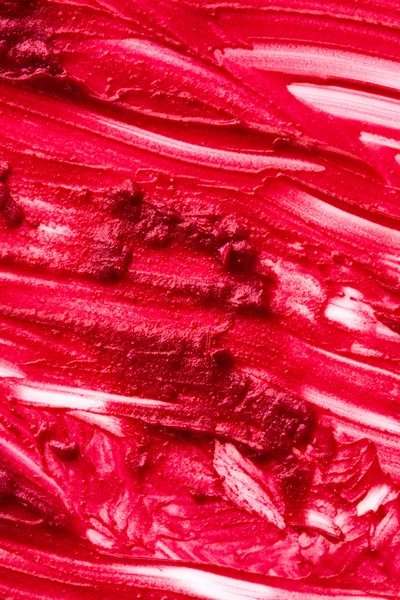 Textur von rosa Lippenstift — Stockfoto