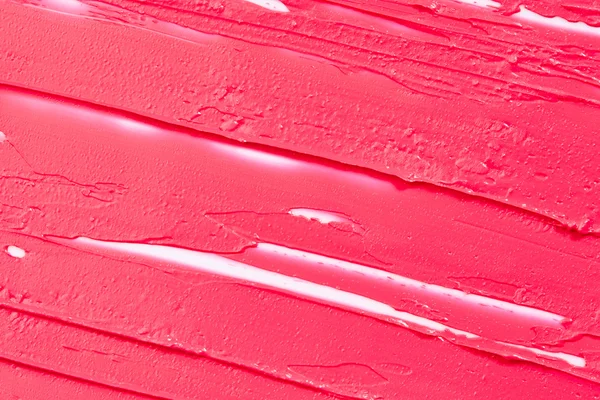 Texture of pink lipstick — Stock Photo, Image