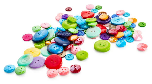 Boutons ronds multicolores — Photo