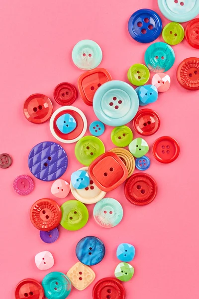 Botões coloridos fechar — Fotografia de Stock