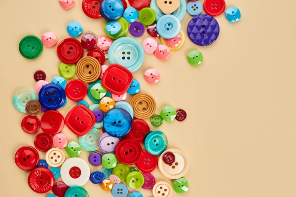 Colored buttons close up — Stock Photo, Image