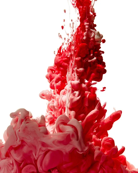 Splash of red paint — Stock Photo, Image