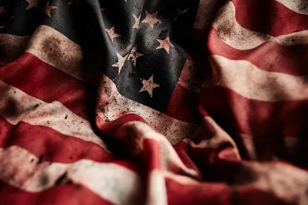 Grunge american flag background — Stock Photo, Image