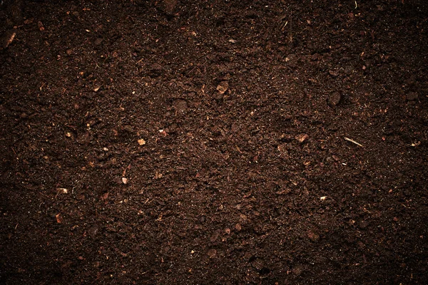 Brown Soil background — Stock Photo, Image