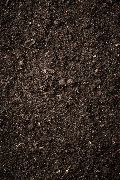 Brown Soil background — Stock Photo, Image