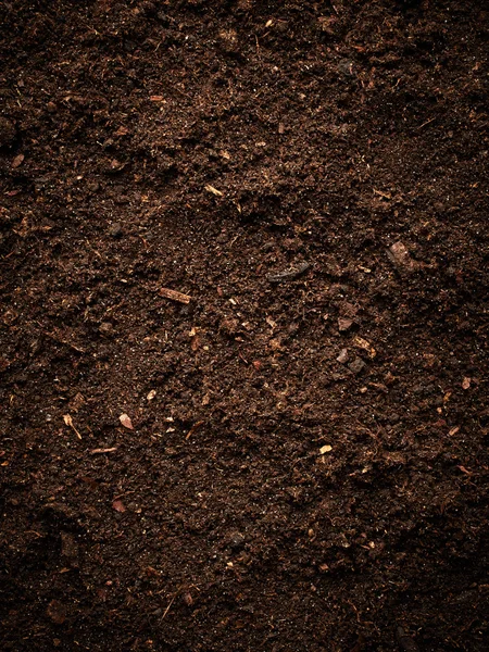 Brown Soil background — Stock Photo, Image