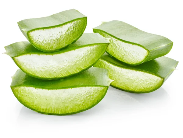 Fette di aloe vera — Foto Stock