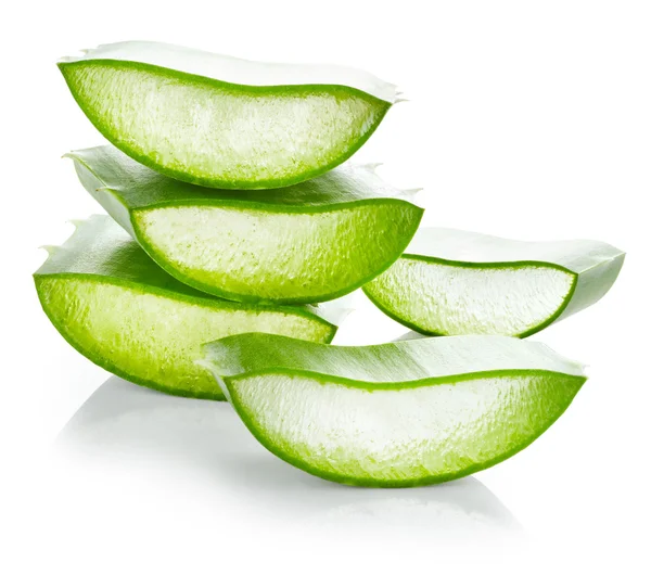 Aloe vera foglia fresca — Foto Stock