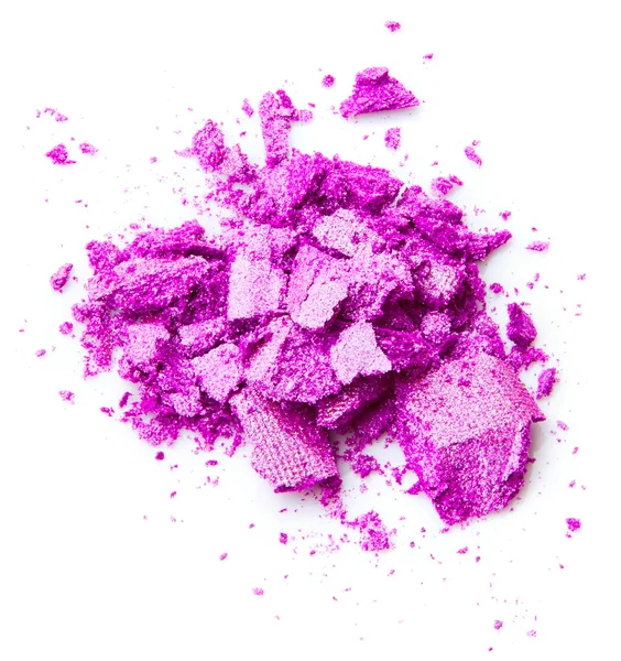 Crushed purple eye shadow — Stock Photo, Image