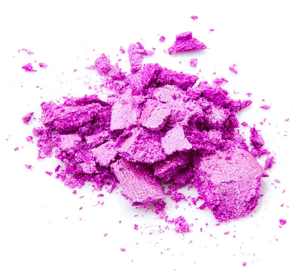 Crushed purple eye shadow — Stock Photo, Image