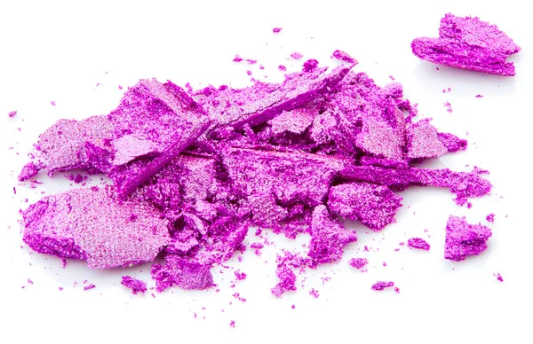 Crushed purple eye shadow — Stock Photo, Image