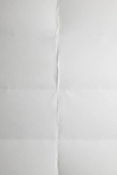 白色空折叠纸表面 — 图库照片