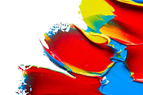 Malen Sie Kreative Textur Abstrakten Hintergrund Mit Wenigen Verschiedenen Farben — Stockfoto