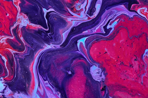 Мраморная Фиолетовая Краска Фона — стоковое фото
