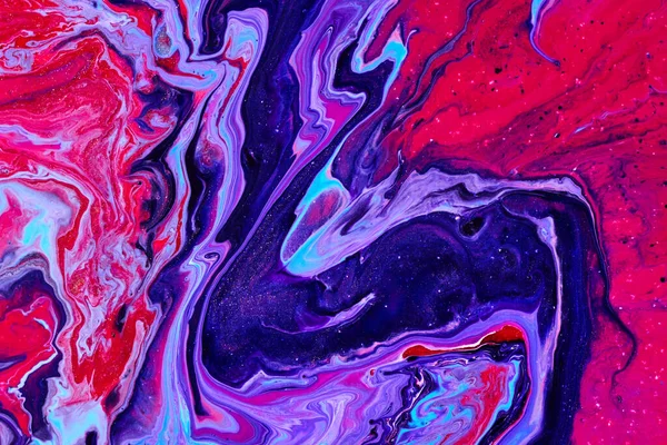 Абстрактный Цвет Акрилового Мрамора — стоковое фото