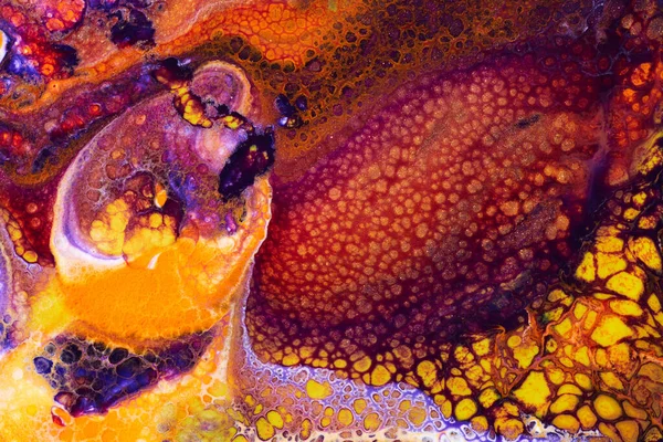 Текстурная Фотография Плавающего Фона Красок — стоковое фото