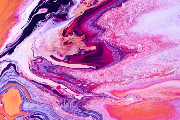 Плавающие Чернила Креативная Текстура Дизайна Абстрактные Мраморные Краски Фона — стоковое фото
