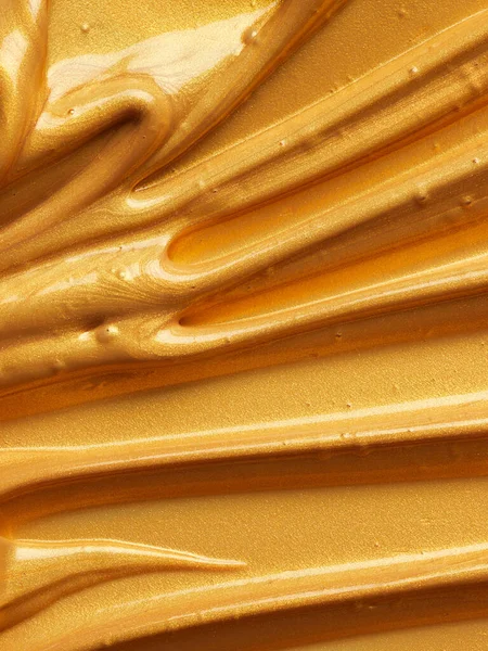 Texture Golden Paint Close — Stock Photo, Image