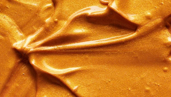 Textura Tinta Metálica Dourada — Fotografia de Stock