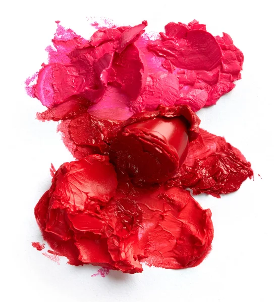 Smudged lipsticks — Stock Photo, Image