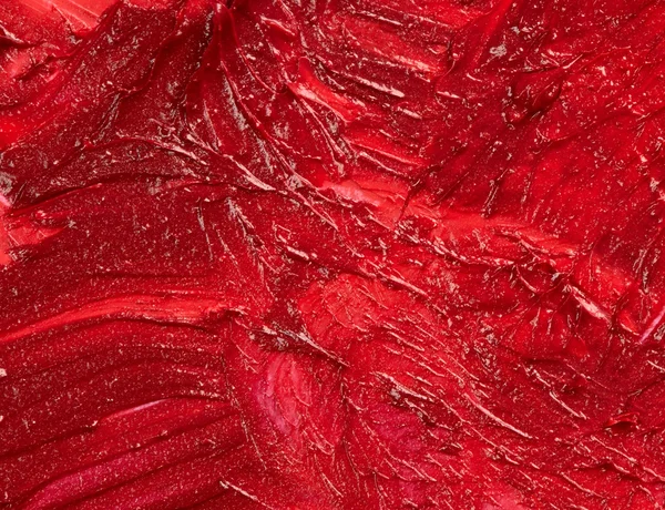 Textura de batom vermelho — Fotografia de Stock