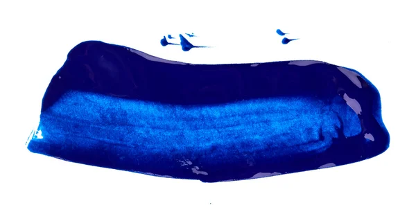 Синяя краска — стоковое фото