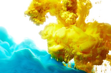 soyut boya splash