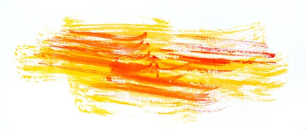 Watercolour paint strokes — Stock Photo, Image