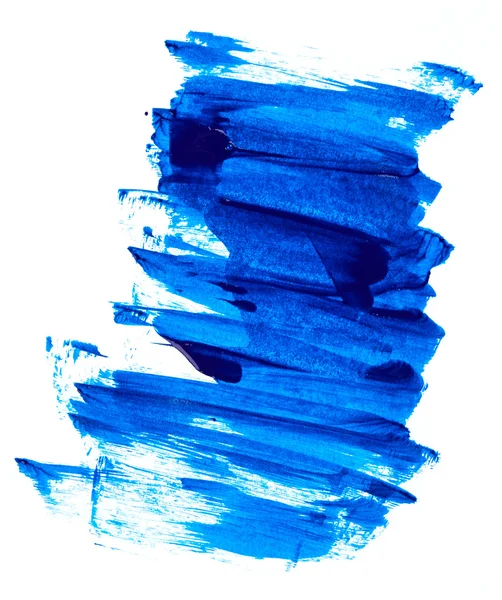 Pittura blu — Foto Stock