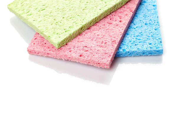Household cleaning sponges — Stock Photo, Image