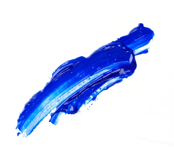 Peinture bleue — Photo