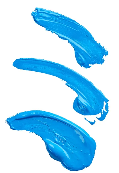 青色の塗料 — ストック写真
