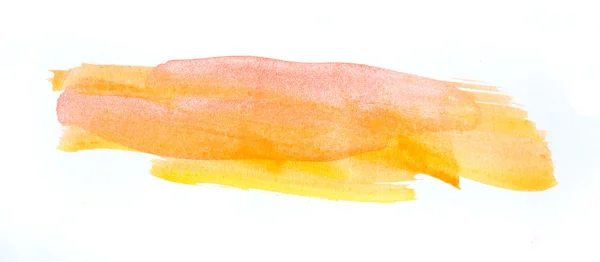 Watercolour paint strokes — Stock Photo, Image