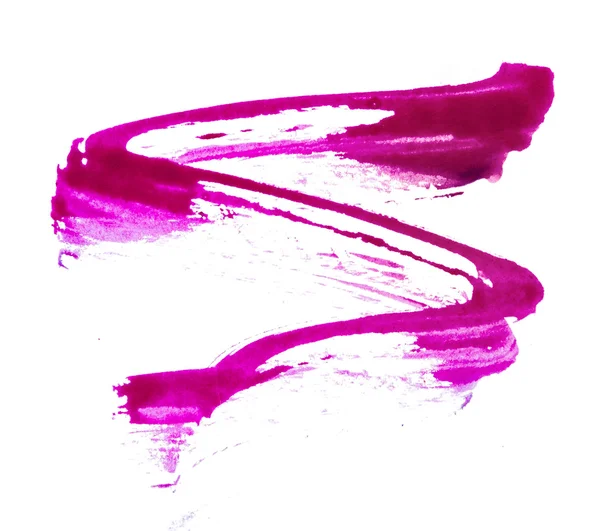 Strokes of purple paint — Stock Photo, Image