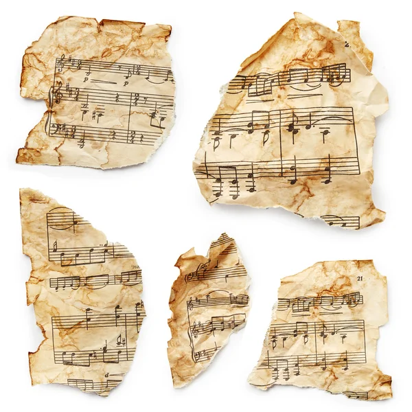 Music sheets — Stock Photo, Image