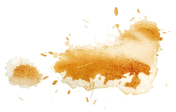 Blots of tea — Stock Photo, Image