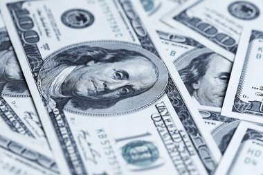 Vintage dolar arka plan