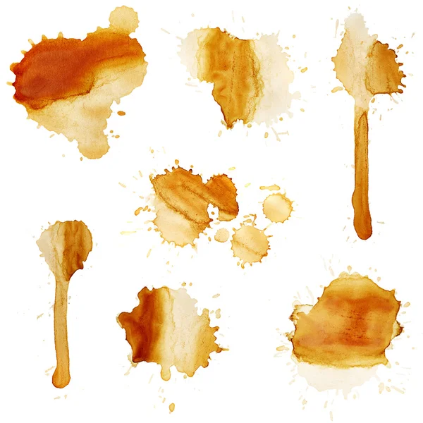 Blots of coffee — Stock Photo, Image