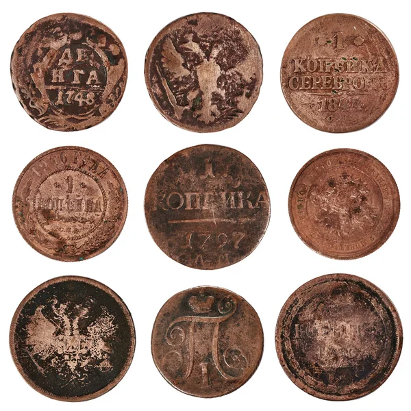 Monede vechi — Fotografie, imagine de stoc