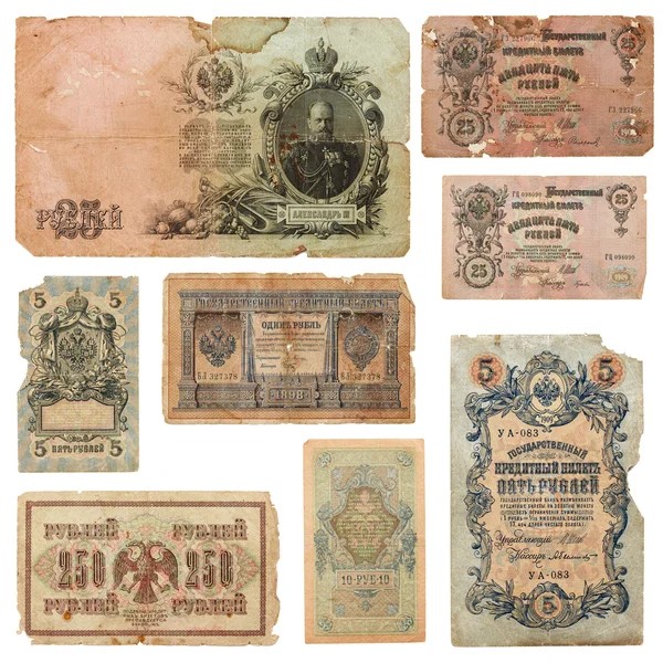 Старые деньги — стоковое фото