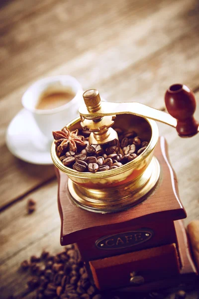 Vintage coffee still life — Stock Photo, Image