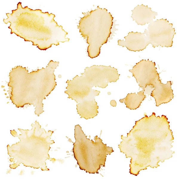 Blots of coffee — Stock Photo, Image