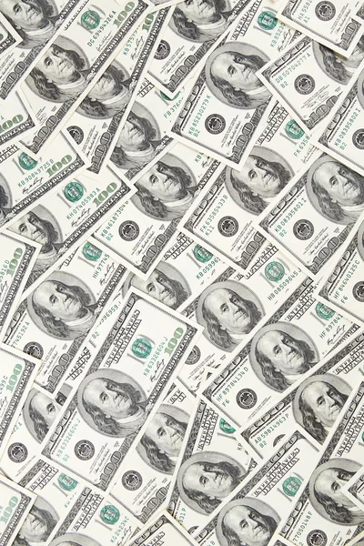 Texture of dollar banknotes — Stock Photo, Image