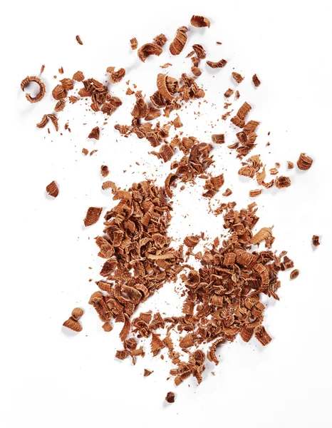 Chocolate shavings — Stock Photo, Image