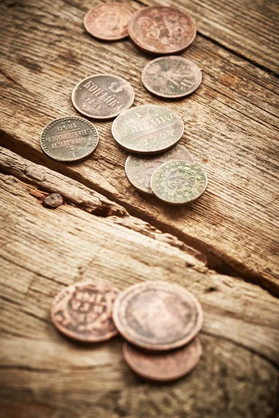 Monedas antiguas —  Fotos de Stock