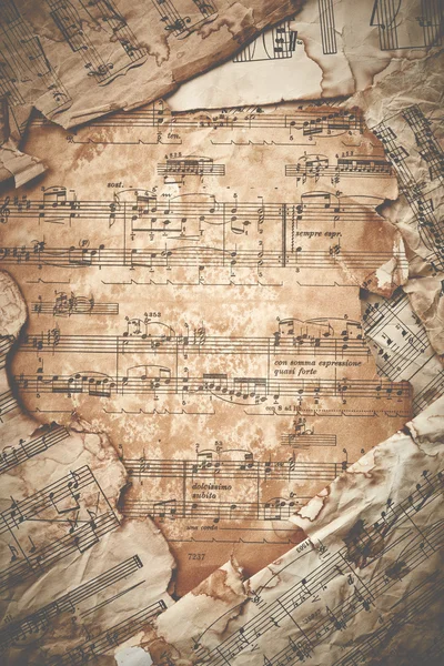 Feuilles de musique — Photo