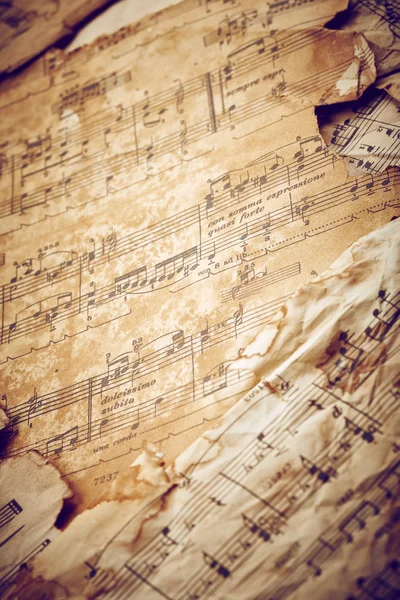 Music sheets — Stock Photo, Image