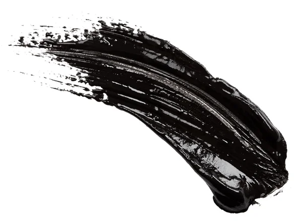 Obrysy czarnej farby — Zdjęcie stockowe