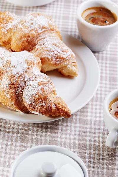 Caffè per colazione natura morta — Foto Stock